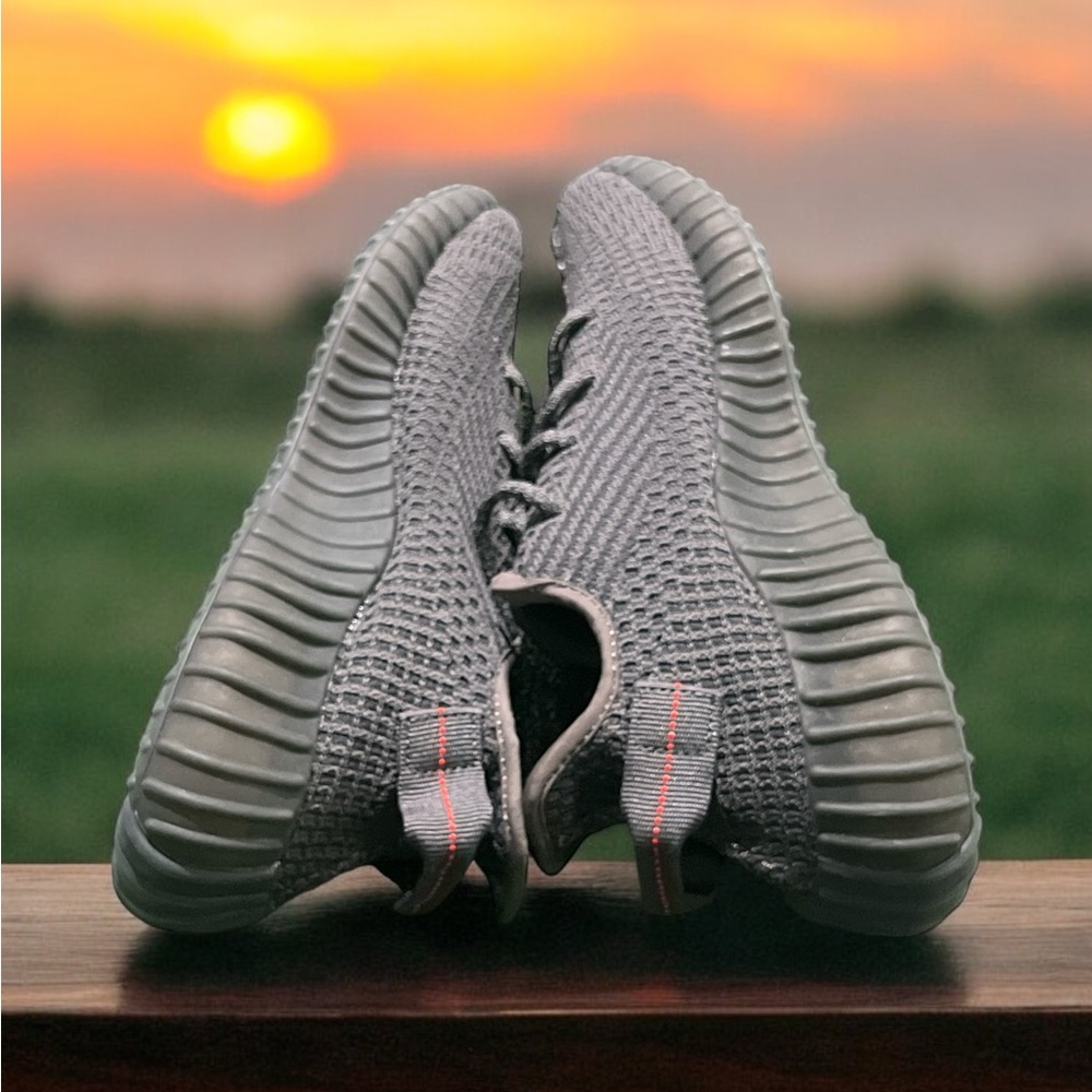 Adidas Yeezy 350 Boost non reflective Black Shoe Size Men’s 10. New w/o Box. - Picture 7 of 10